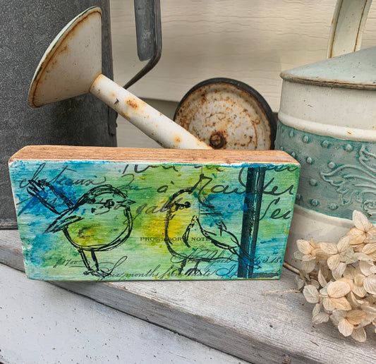 The Calligraphy of Chirps
