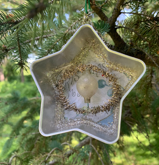 The Gilded Star upcycled star jello mold