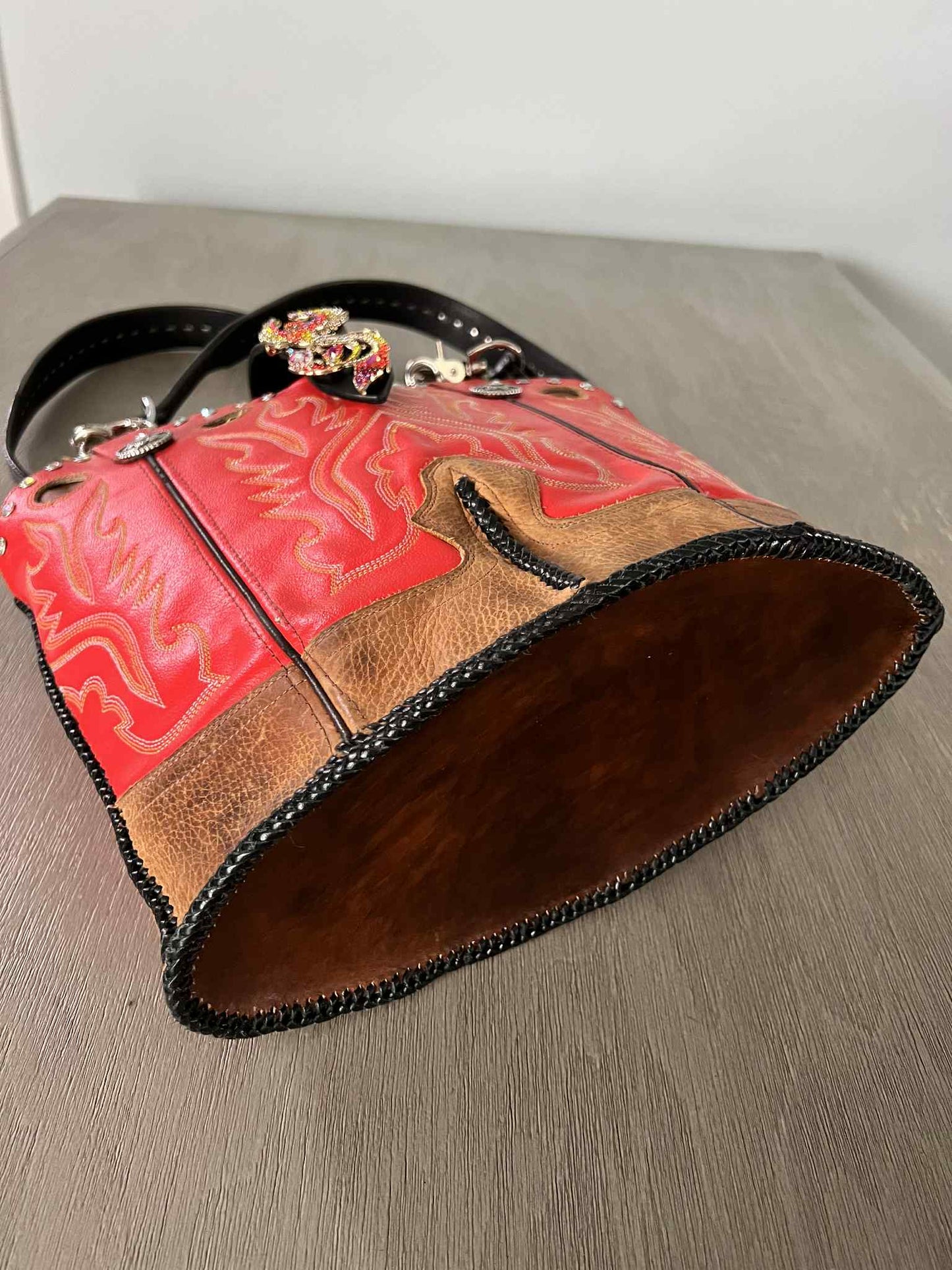 Phoenix Rising Cowboy Boot Bag