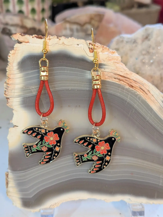 Boho Bird Earrings