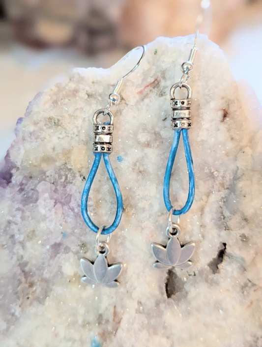 Lotus Flower Earrings