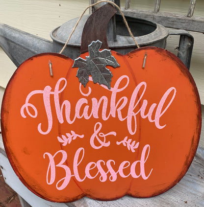 Autumn Whimsy Reversable Wall Hanging for Halloween and Fall