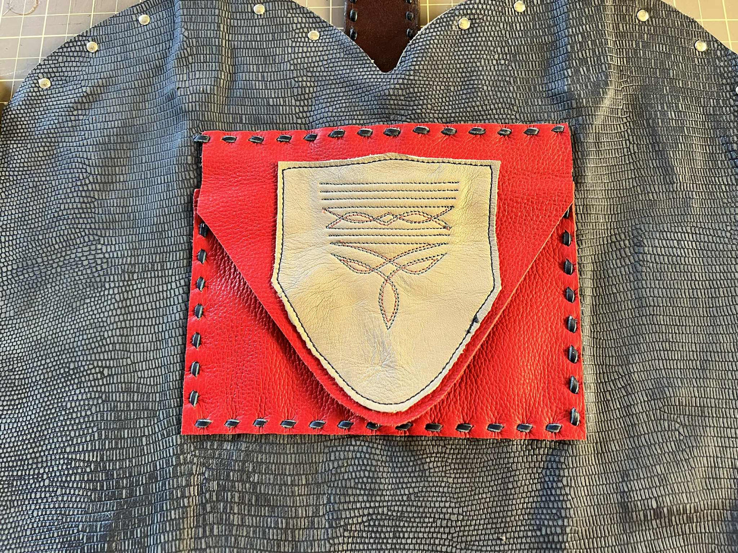 Freedom Rider Tote One-of-a-Kind Upcycled Cowboy Boot Bag