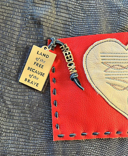 Freedom Rider Tote One-of-a-Kind Upcycled Cowboy Boot Bag