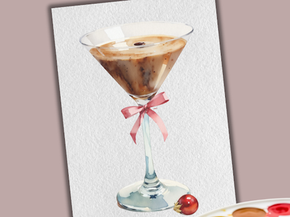 Merry Martinis Paint Along Kit