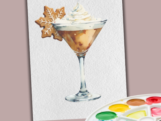Merry Martinis Paint Along Kit
