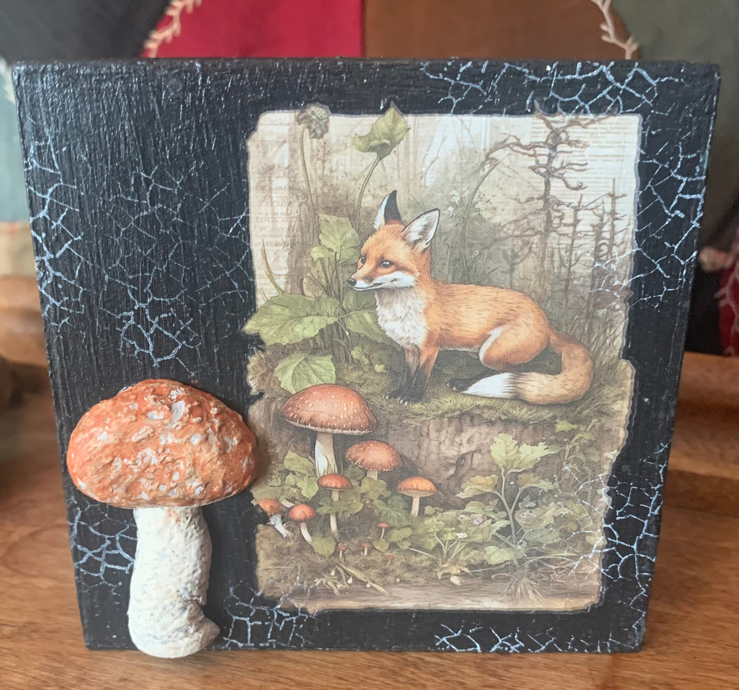 Mushroom Guardian Shelf Sitter