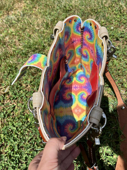 Peaceful Prairie Purse One-of-a-Kind Upcycled Cowboy Boot Bag