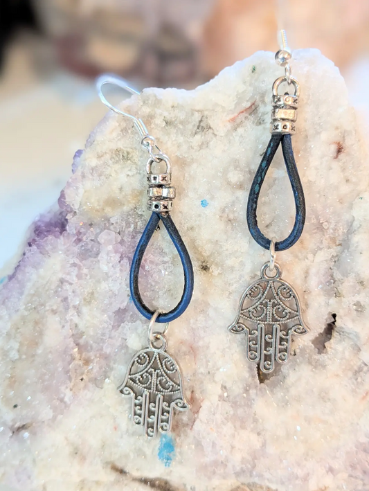 Hamsa Hand Earrings