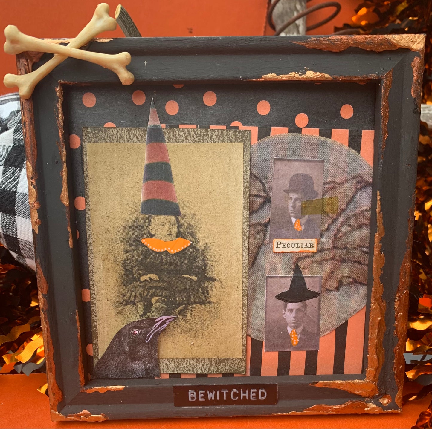 Bewitched Mixed Media Assemblage