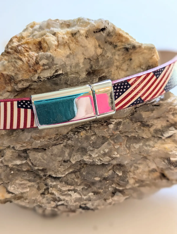 Red, White and Blue Bracelet