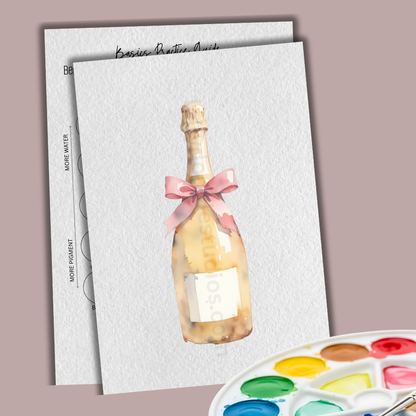 Sweetest Celebration Watercolor Paint Along Kit